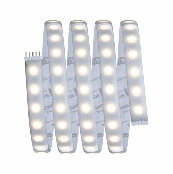Paulmann MaxLED 1000 LED Strip RGBW Basisset  1.5m  IP44 18W 1000lm/m 72LEDs/m RGBW 25VA