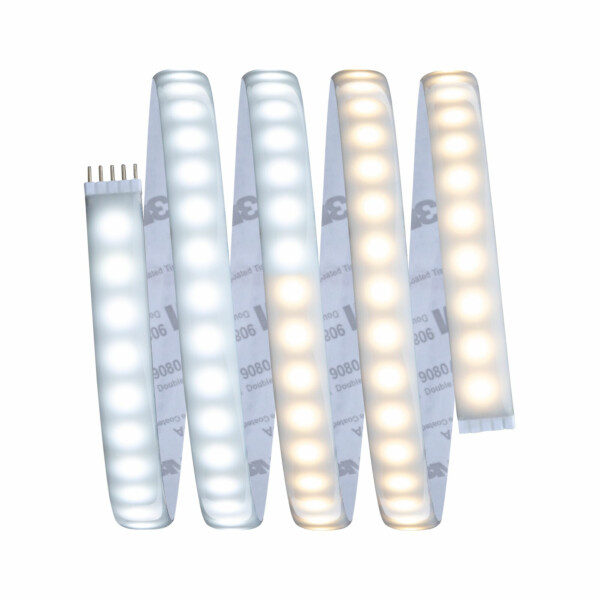 Paulmann MaxLED 1000 LED Strip Tunable White Basisset  1.5m  IP44 17W 1020lm/m 108LEDs/m Tunable White 40VA
