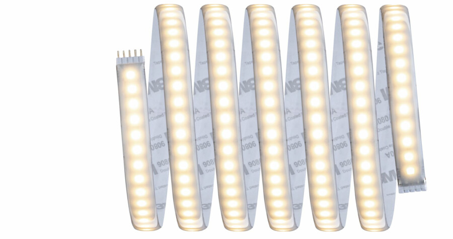 Paulmann MaxLED 1000 LED Strip Warmweiß Einzelstripe  2.5m  IP44 29W 880lm/m  2700K
