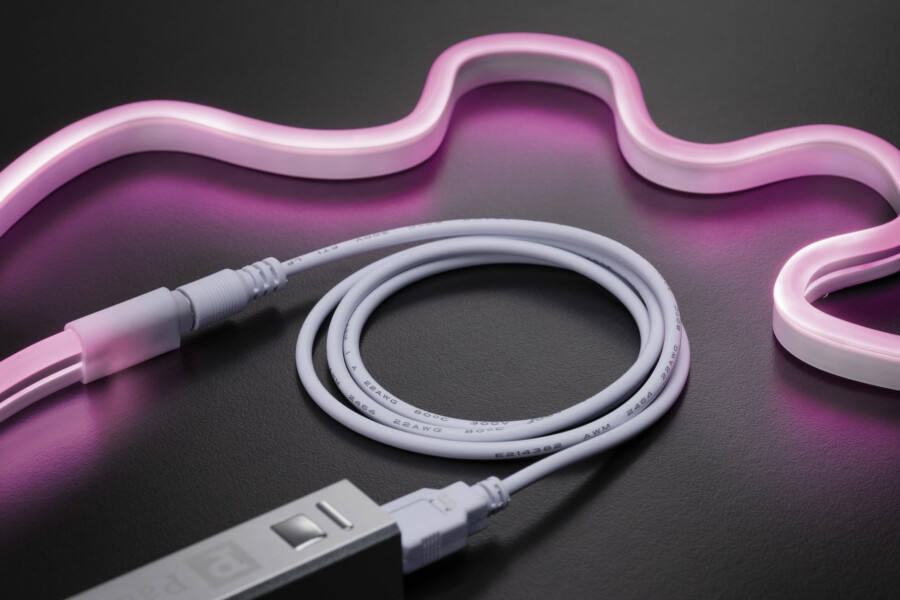 Paulmann USB LED Strip Neon Colorflex Grün 1m   4.5W 10lm/m