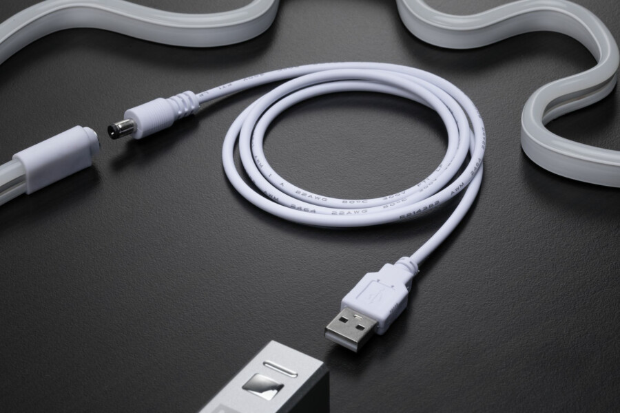 Paulmann USB LED Strip Neon Colorflex Grün 1m   4.5W 10lm/m