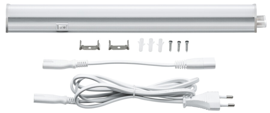 Paulmann LED Unterschrankleuchte Bond inkl. Schalter   318x25mm 450lm 230V 4000K  Satin