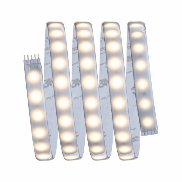 Paulmann MaxLED 500 LED Strip Warmweiß Basisset  1.5m beschichtet IP44 9W 440lm/m  2700K 20VA