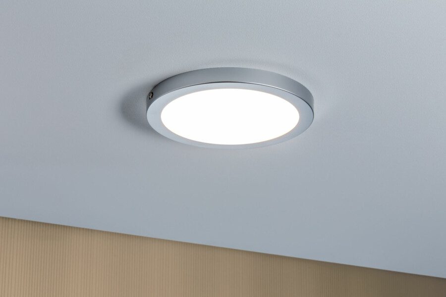 Paulmann LED Panel Atria  rund 220mm  14W 1150lm 2700K Chrom matt dimmbar