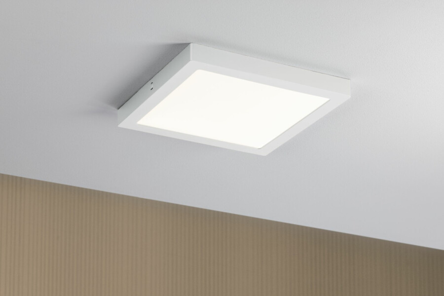 Paulmann LED Panel Abia  eckig 300x300mm  22W 2000lm 2700K Weiß matt
