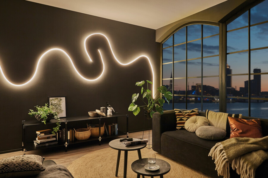 Paulmann MaxLED Flow LED Strip Warmweiß Basisset  1.5m   22.2W 750lm/m  2700K 24VA