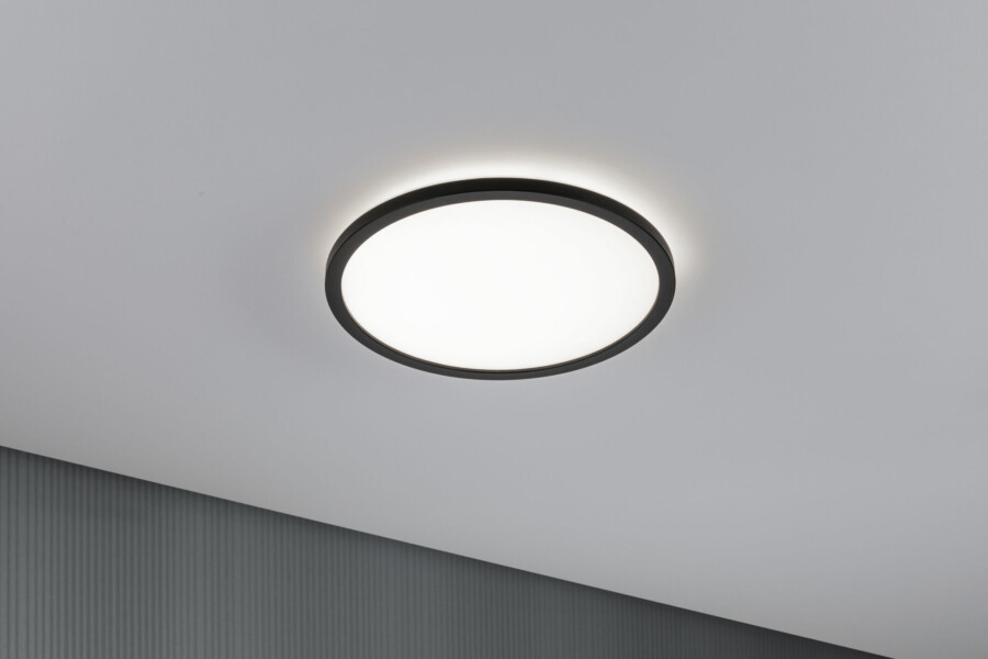 Paulmann LED Panel Atria Shine Backlight   rund 293mm  16W 1600lm 4000K Schwarz