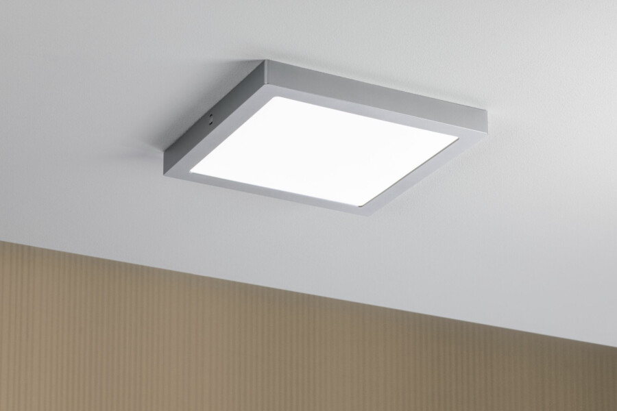 Paulmann LED Panel Abia  eckig 300x300mm  22W 2000lm 4000K Chrom matt