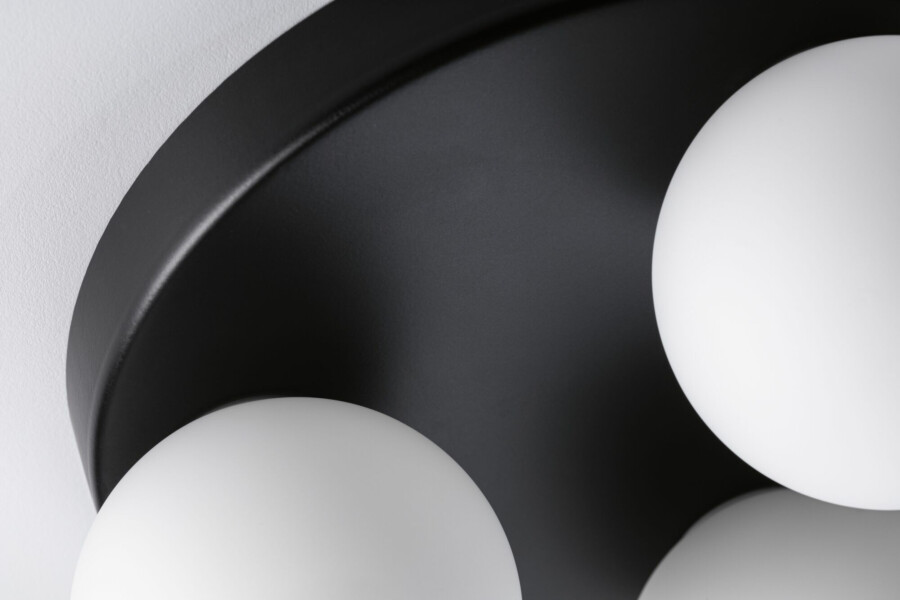 Paulmann Selection Bathroom Deckenleuchte Gove IP44 G9   230V max. 3x20W dimmbar Schwarz matt#Satin