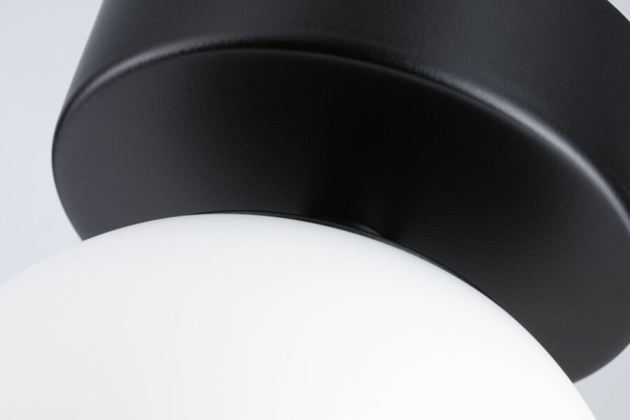 Paulmann Selection Bathroom LED Deckenleuchte Gove IP44  3000K 900lm 230V 9W  Schwarz matt#Satin