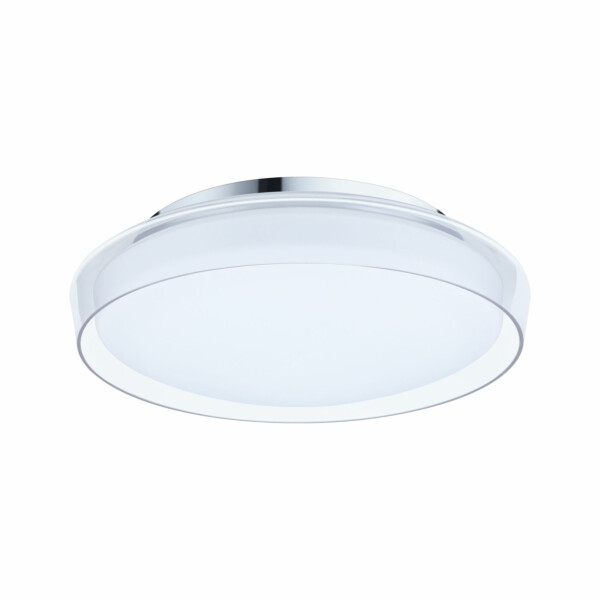 Paulmann Selection Bathroom LED Deckenleuchte Luena IP44  3000K 860lm 230V 16.5W  Glas#Chrom