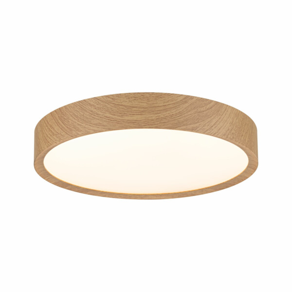 Paulmann Selection Bathroom LED Deckenleuchte Tega  IP44  White Switch 1200lm 230V 22.5W  Holzoptik