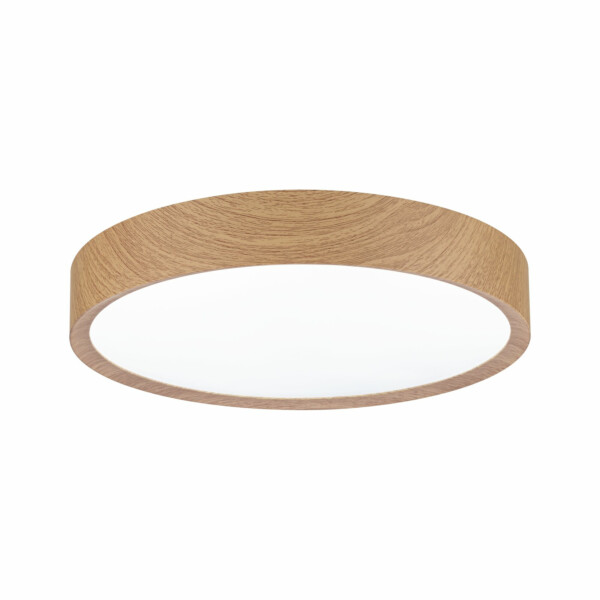 Paulmann Selection Bathroom LED Deckenleuchte Tega  IP44  White Switch 1200lm 230V 22.5W  Holzoptik