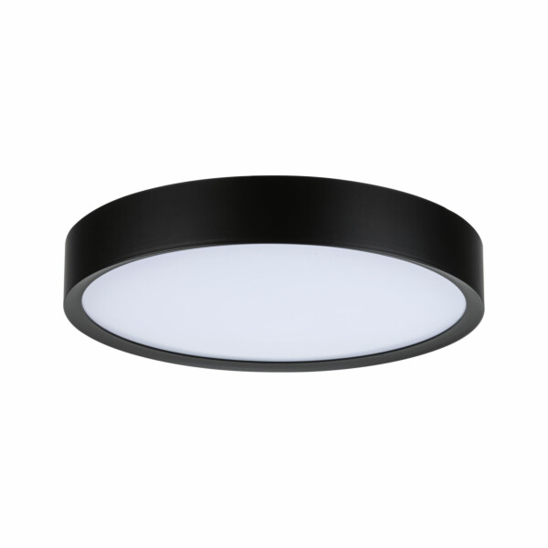 Paulmann Selection Bathroom LED Deckenleuchte Tega  IP44  White Switch 1200lm 230V 22.5W  Schwarz matt