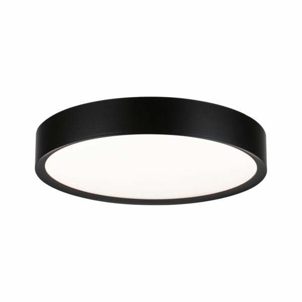 Paulmann Selection Bathroom LED Deckenleuchte Tega  IP44  White Switch 1200lm 230V 22.5W  Schwarz matt