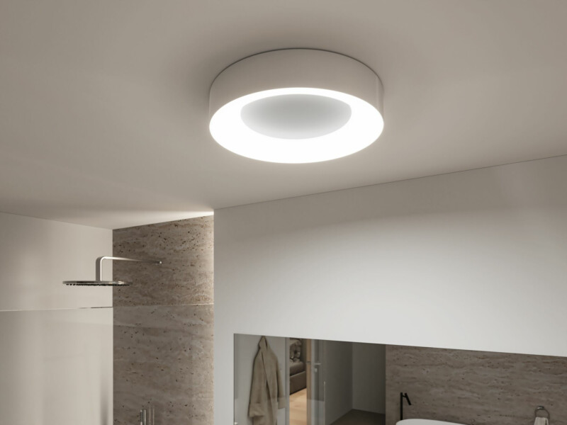 Paulmann LED Deckenleuchte Casca  IP44  White Switch 2100lm 230V 23W  Alu matt