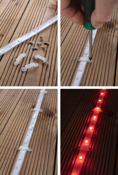 Paulmann SimpLED LED Strip Outdoor Komplettset 3m  IP65 8.5W 52lm/m 24LEDs/m RGB