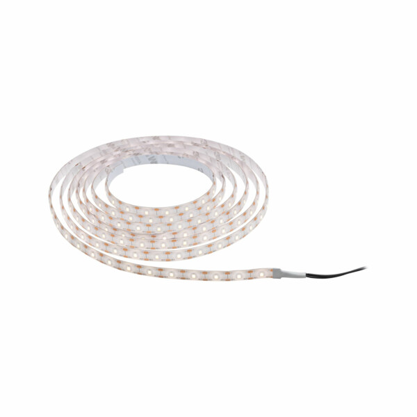 Paulmann LED Stripe Solar 3m inkl. Dämmerungssensor und Akku 3m  IP44 0.3W 16lm/m 60LEDs/m 2700K