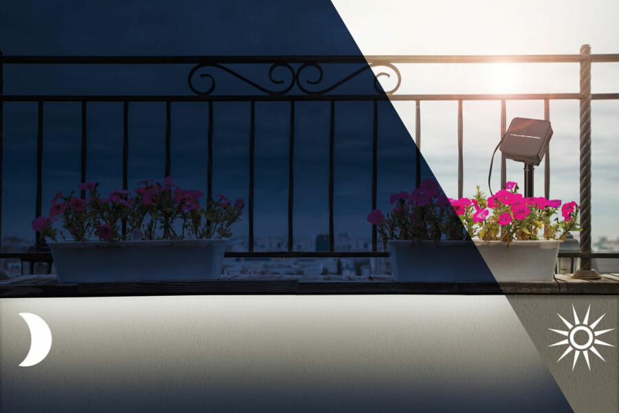 Paulmann LED Stripe Solar 3m inkl. Dämmerungssensor und Akku 3m  IP44 0.3W 16lm/m 60LEDs/m 2700K