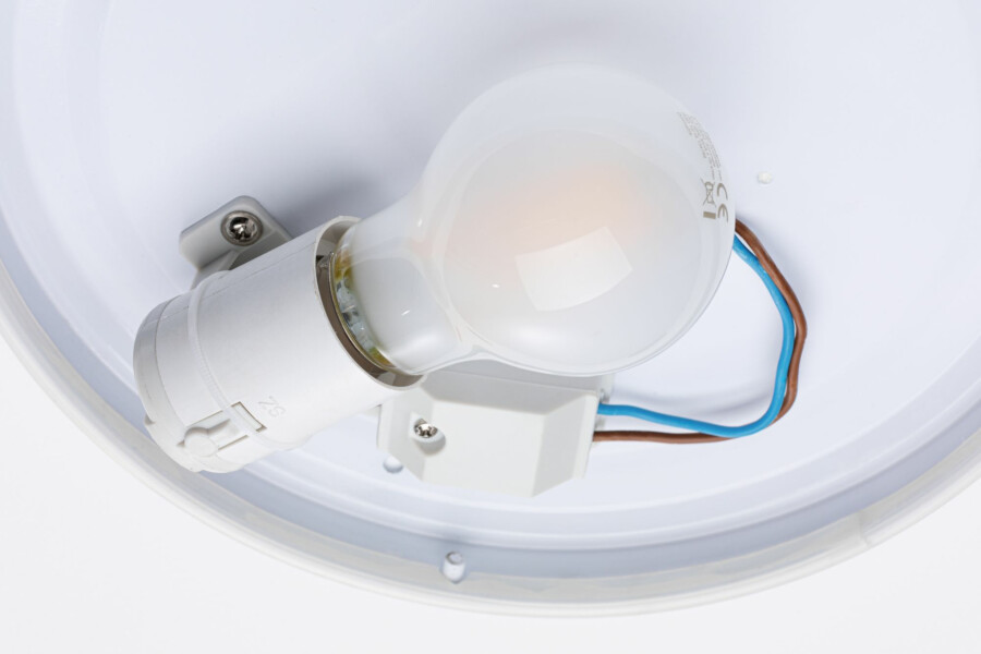 Paulmann Deckenleuchte Axin  IP44 E27   230V max. 18W dimmbar Weiß