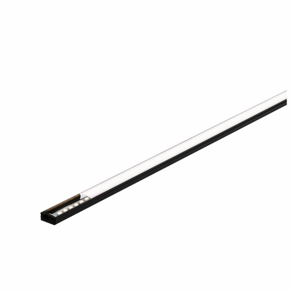 Paulmann LED Strip Profil Base Weißer Diffusor 1m Schwarz