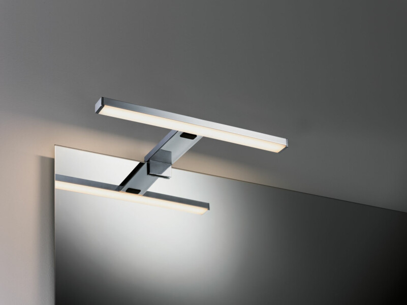 Paulmann LED Spiegelleuchte Selo  IP44  Tunable White 400lm 230V 3.7W  Chrom