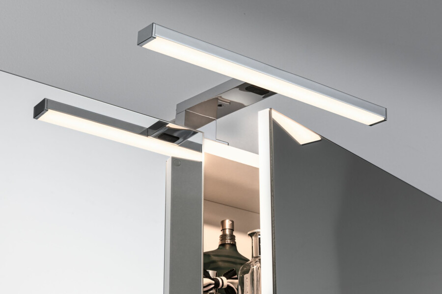 Paulmann LED Spiegelleuchte Selo  IP44  Tunable White 400lm 230V 3.7W  Chrom
