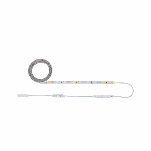 Paulmann SimpLED Power LED Strip Warmweiß inkl. Dimm/Switch Komplettset 1.5m beschichtet  17W 1060lm/m  3000K 24VA