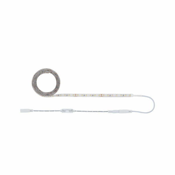 Paulmann SimpLED Power LED Strip Neutralweiß inkl. Dimm/Switch Komplettset 1.5m beschichtet  17W 1060lm/m  4000K 24VA