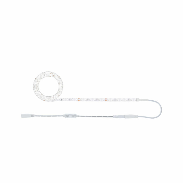 Paulmann SimpLED Power LED Strip Neutralweiß inkl. Dimm/Switch Komplettset 1.5m beschichtet  17W 1060lm/m  4000K 24VA