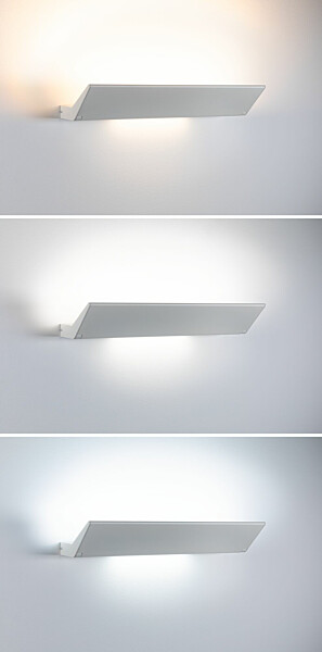 Paulmann LED Wandleuchte Smart Home Zigbee 3.0 Ranva   Tunable White 1.400lm / 210lm 230V 13W dimmbar Weiß matt