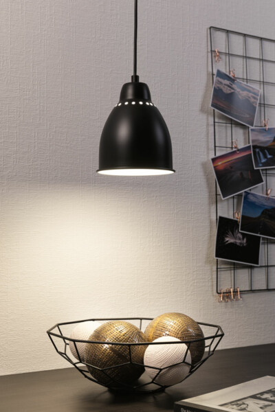 Paulmann Neordic Pendelleuchte Hilla   E27   max. 40W Schwarz dimmbar Metall