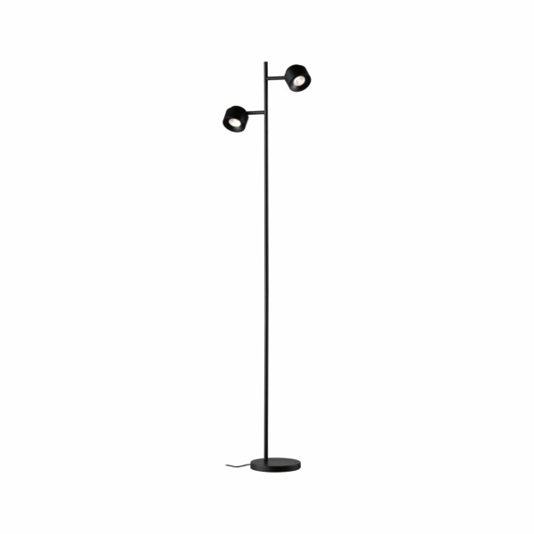 Paulmann LED Stehleuchte 3-Step-Dim Puric Pane   2700K 2x300lm 2x3W Schwarz