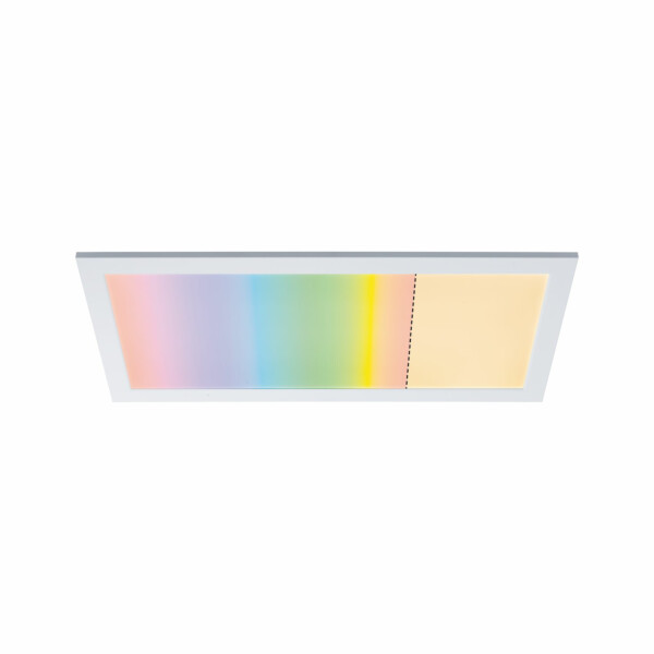 Paulmann LED Panel Smart Home Zigbee 3.0 Amaris  eckig 595x295mm  22W 1800lm RGBW Weiß matt dimmbar