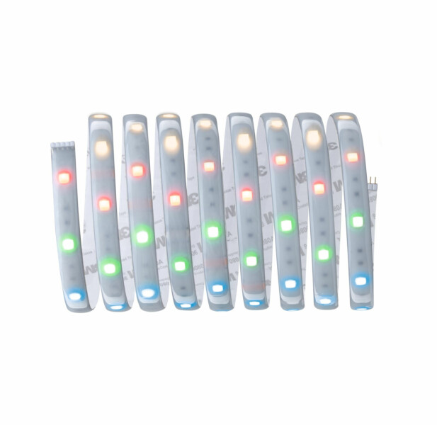 Paulmann MaxLED 250 LED Strip RGBW Einzelstripe  2.5m beschichtet IP44 17W 230lm/m  RGBW+