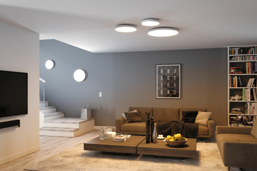 Paulmann LED Panel Velora  rund 300mm  13W 1530lm White Switch Weiß