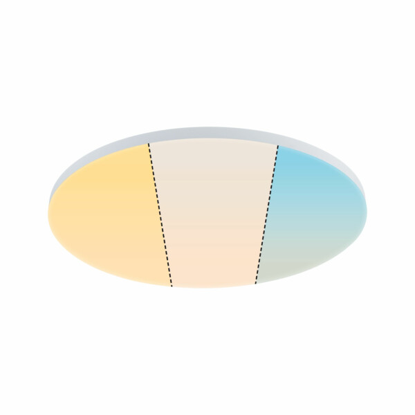 Paulmann LED Panel Velora  rund 600mm  38W 3650lm White Switch Weiß