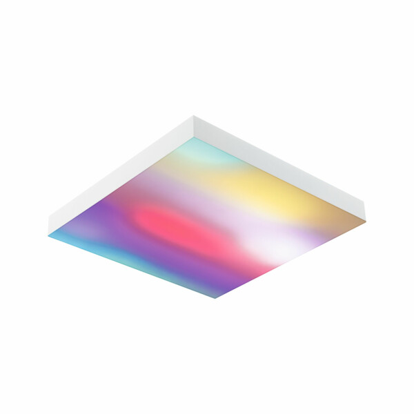 Paulmann LED Panel Velora Rainbow dynamicRGBW   eckig 295x295mm  13.2W 1140lm 3000 - 6500K Weiß dimmbar