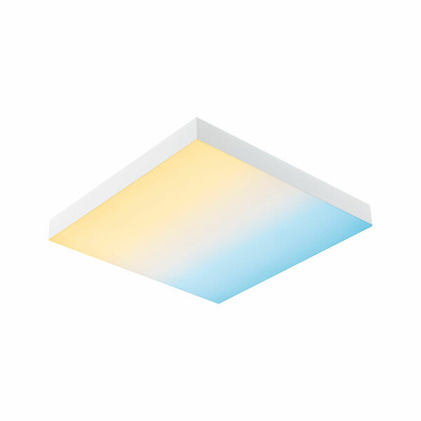 Paulmann LED Panel Velora Rainbow dynamicRGBW   eckig 295x295mm  13.2W 1140lm 3000 - 6500K Weiß dimmbar