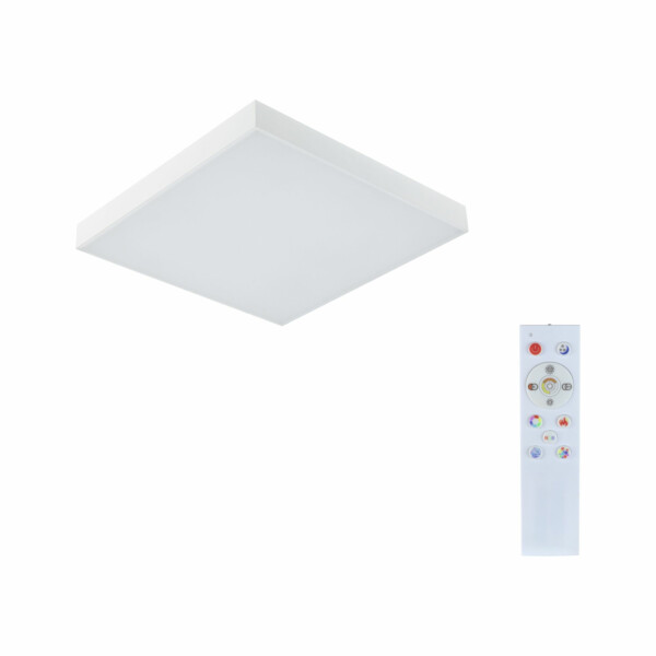 Paulmann LED Panel Velora Rainbow dynamicRGBW   eckig 295x295mm  13.2W 1140lm 3000 - 6500K Weiß dimmbar