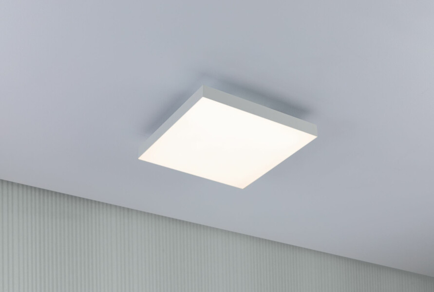 Paulmann LED Panel Velora Rainbow dynamicRGBW   eckig 295x295mm  13.2W 1140lm 3000 - 6500K Weiß dimmbar