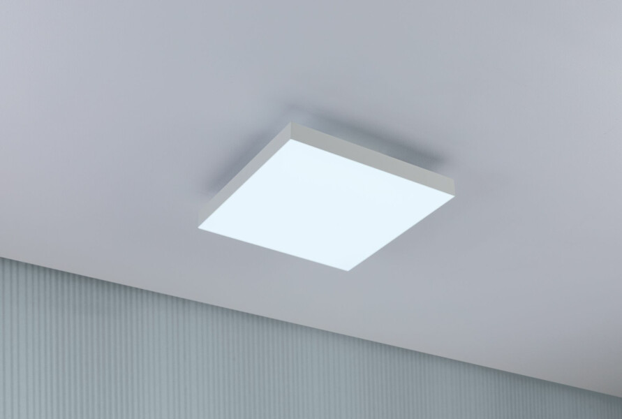 Paulmann LED Panel Velora Rainbow dynamicRGBW   eckig 295x295mm  13.2W 1140lm 3000 - 6500K Weiß dimmbar
