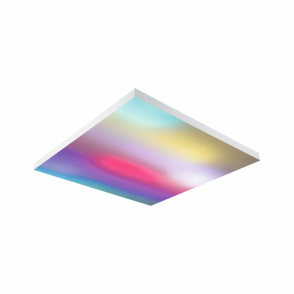 Paulmann LED Panel Velora Rainbow dynamicRGBW   eckig 595x595mm  31W 2820lm 3000 - 6500K Weiß dimmbar