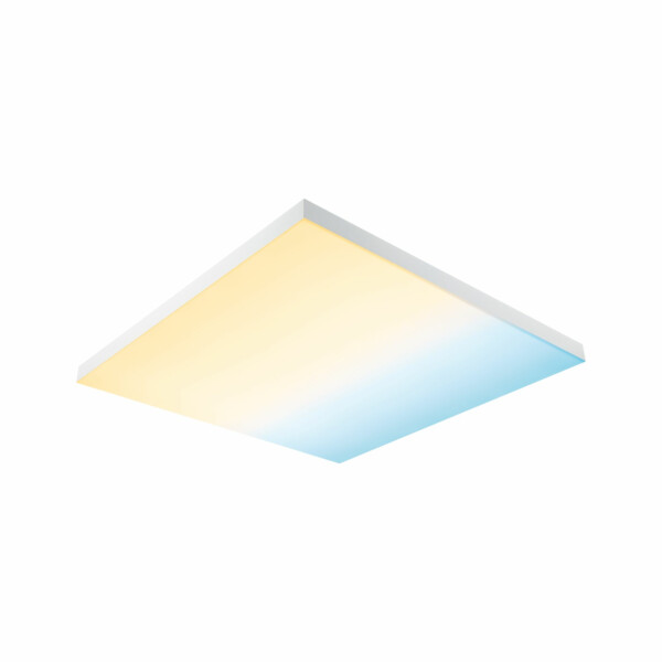 Paulmann LED Panel Velora Rainbow dynamicRGBW   eckig 595x595mm  31W 2820lm 3000 - 6500K Weiß dimmbar