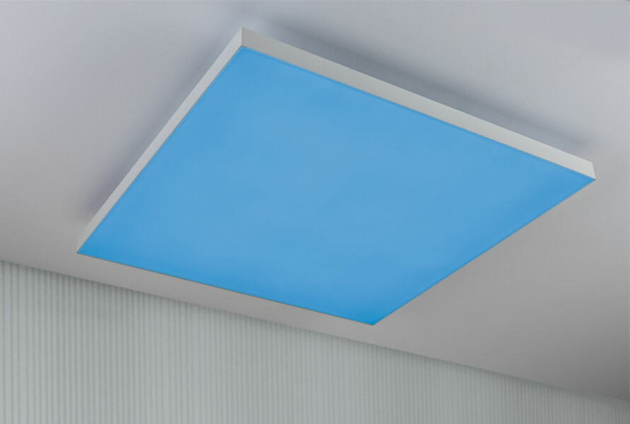 Paulmann LED Panel Velora Rainbow dynamicRGBW   eckig 595x595mm  31W 2820lm 3000 - 6500K Weiß dimmbar