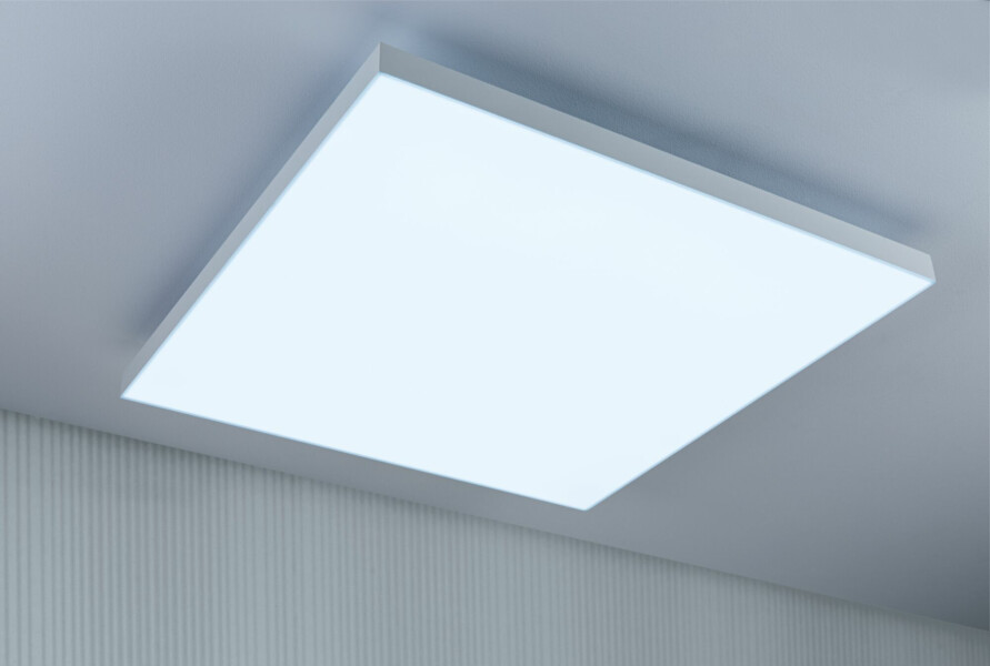 Paulmann LED Panel Velora Rainbow dynamicRGBW   eckig 595x595mm  31W 2820lm 3000 - 6500K Weiß dimmbar