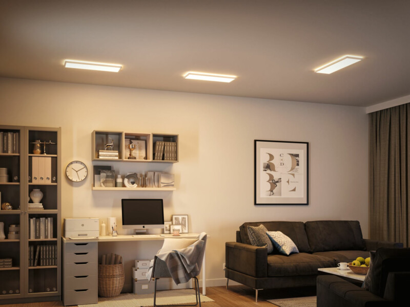 Paulmann LED Panel Atria Shine Backlight   eckig 580x200mm  22W 1800lm 3000K Weiß