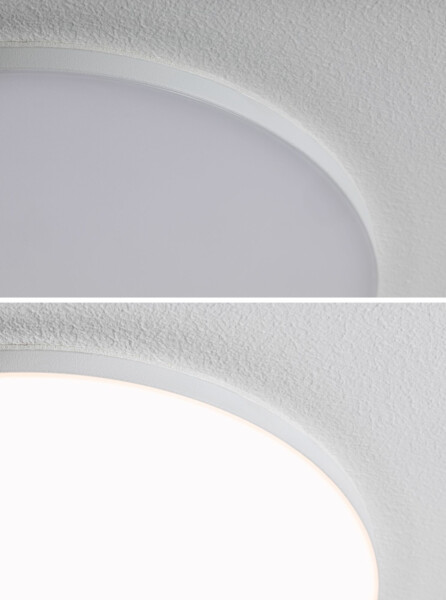 Paulmann VariFit LED Einbaupanel Veluna Edge IP44 rund 90mm  6W 500lm 4000K Weiß