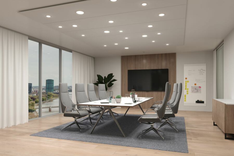 Paulmann VariFit LED Einbaupanel Veluna Edge IP44 rund 90mm  6W 500lm 4000K Weiß