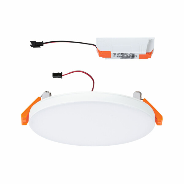 Paulmann VariFit LED Einbaupanel Veluna Edge IP44 rund 120mm  8.5W 650lm 3000K Weiß